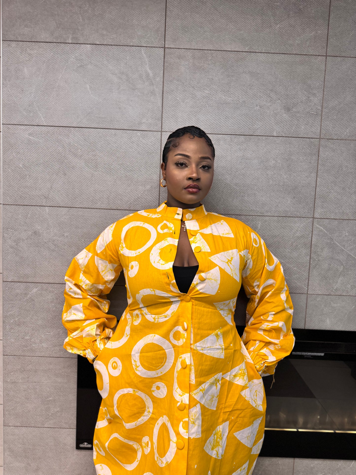 The Kudi Dress (Yellow)