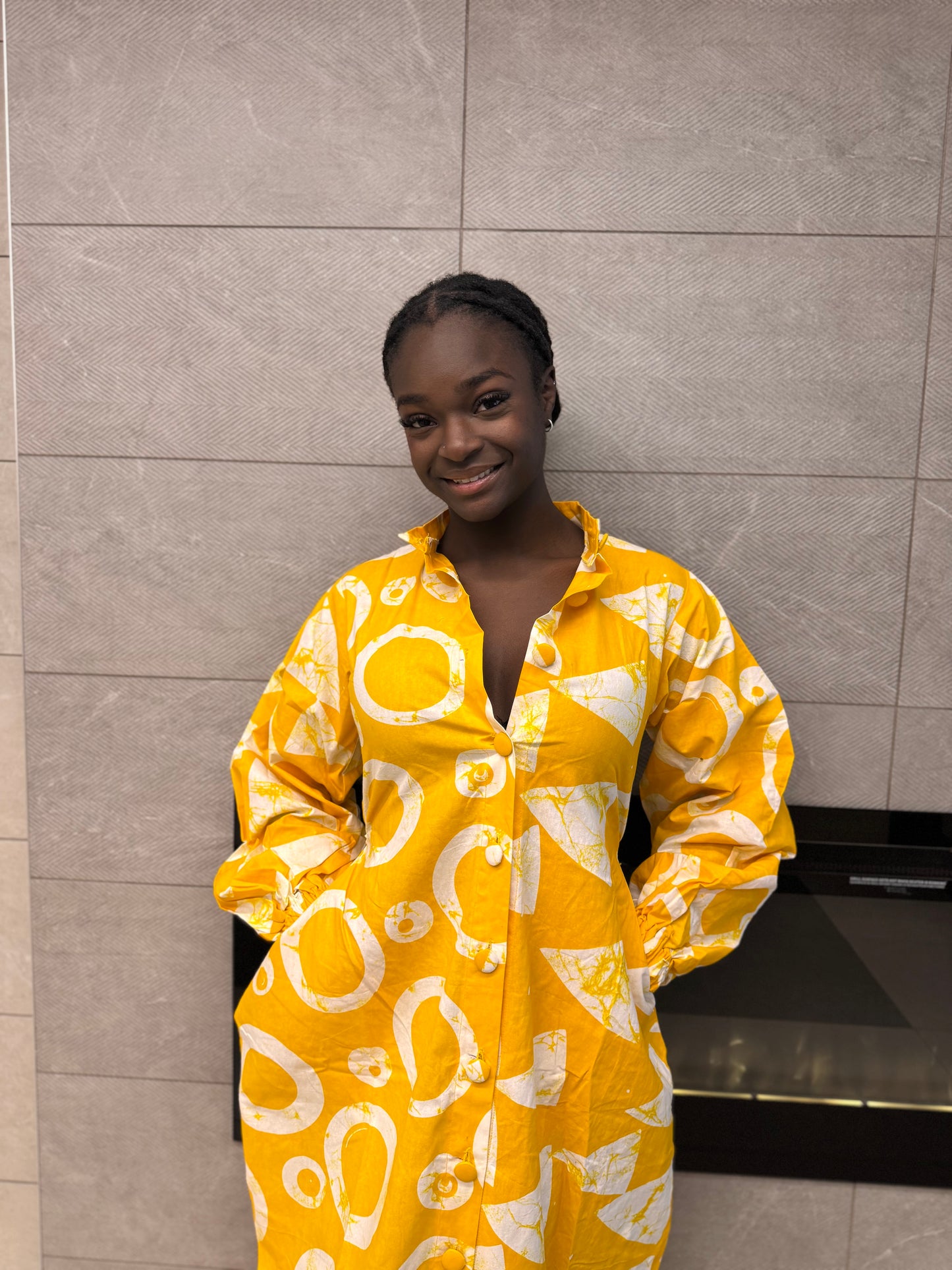 The Kudi Dress (Yellow)