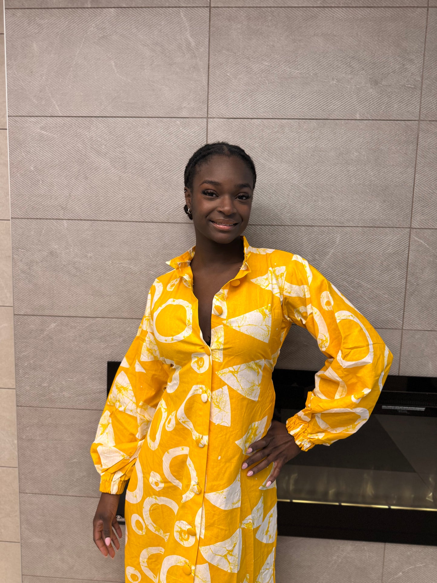 The Kudi Dress (Yellow)