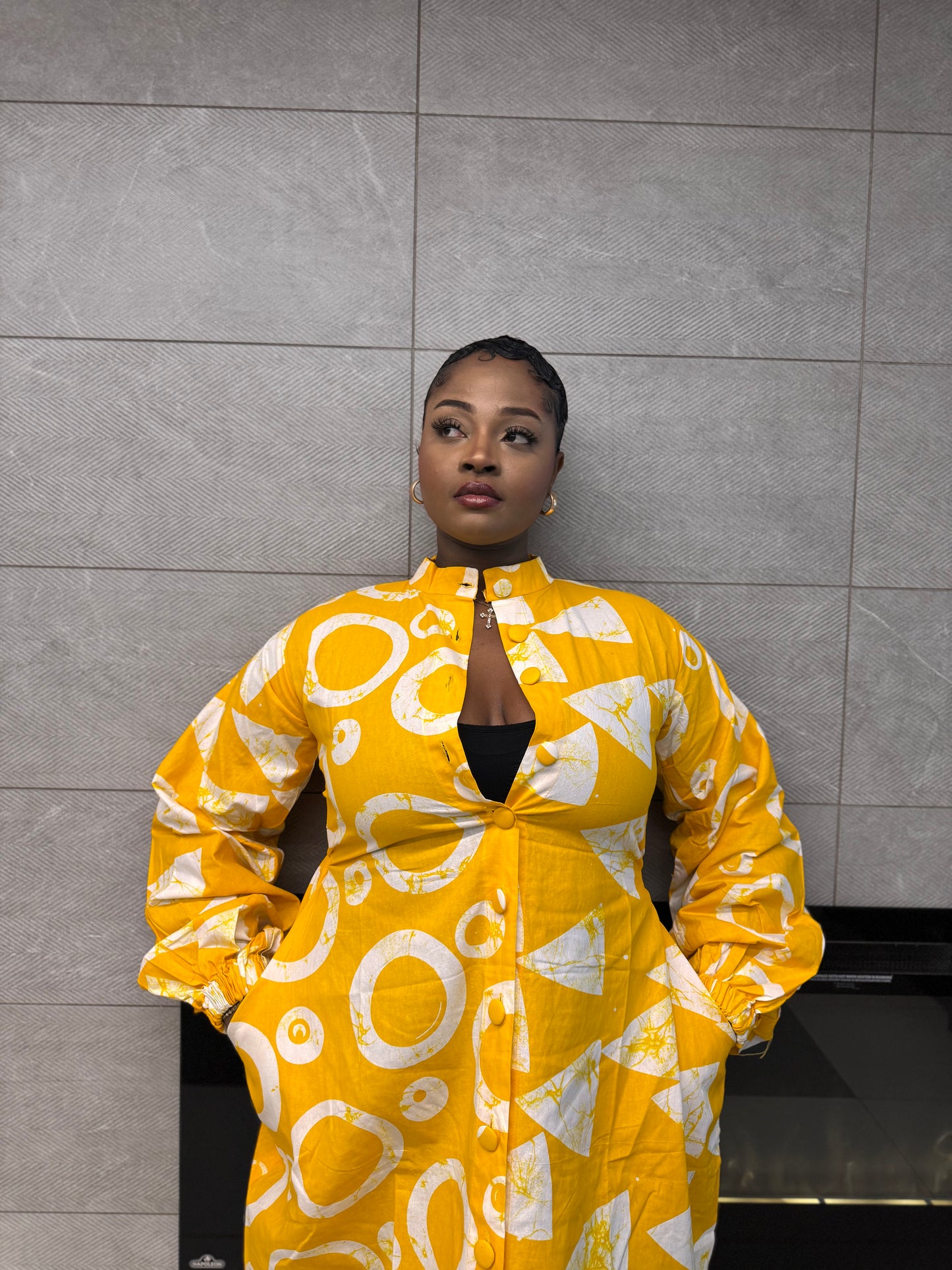 The Kudi Dress (Yellow)